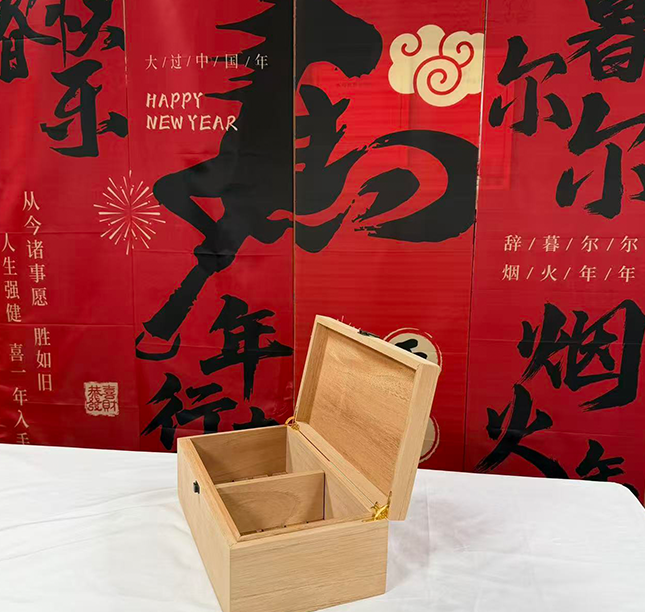 南美桃花心木雪茄保湿盒