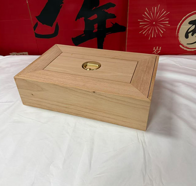 南美桃花心木雪茄保湿盒